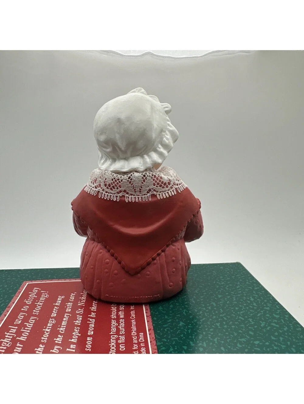 Vintage 1988 Hallmark Holiday Christmas Stocking Hanger 